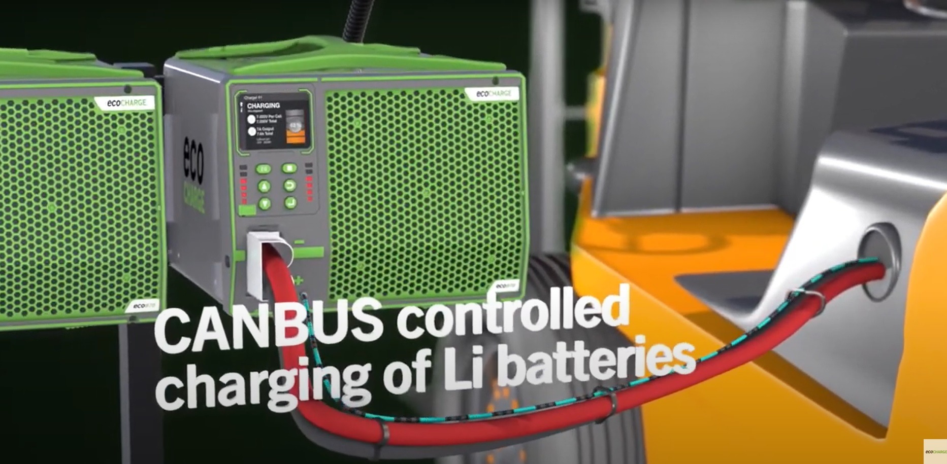 ECO Single Phase Forklift Battery Charger